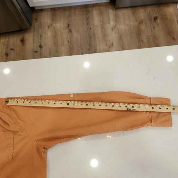 Margaritaville Shirt Mens Large Peach Long Rollable Slee… - Picture 13 of 16